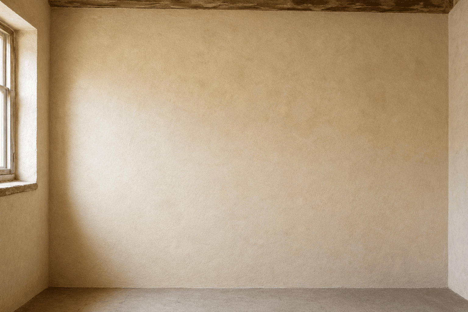 After — breathable lime render restored